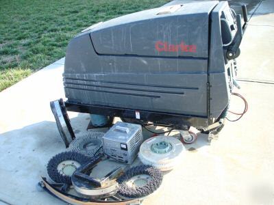 Clarke vision 5 walk-behind scrubber