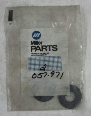 Miller 057971 washer, flat .632IDX1.500ODX.125T 2PK
