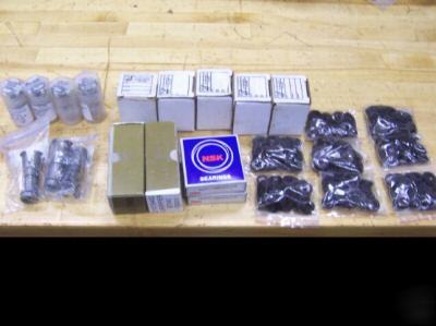 New bridgeport torquecut, cnc, vmc parts ~huge lot~ ~