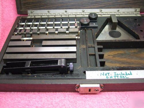 Starrett gage blocks heavy-duty HD46.A1X incomplete 