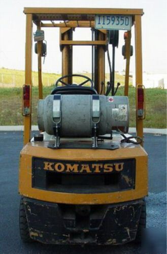 Â 1990 komatsu propane forklift - boise, id