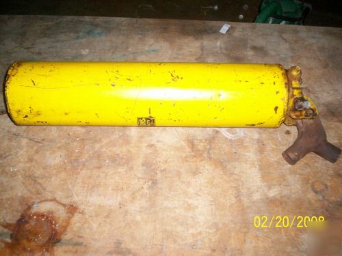 20 ton hydraulic pump / jack & reservoir jumbo steel co
