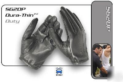 Hatch dura-thin unlined police search duty gloves xl