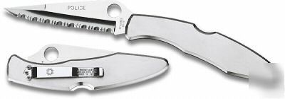 Spyderco - police stainless steel - C07