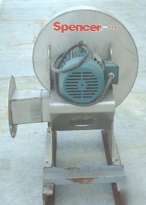 Used: 1810 cfm at 8â€ sp spencer pressure blower (2084)