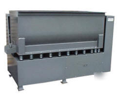 Large vibratory deburring tub machine 2460 16 cu ft