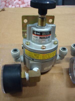 Lot of (5) smc regulator nir-200 never used item #3