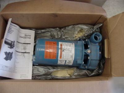 New goulds pumps model: 3642 pump w/emerson motor, . <
