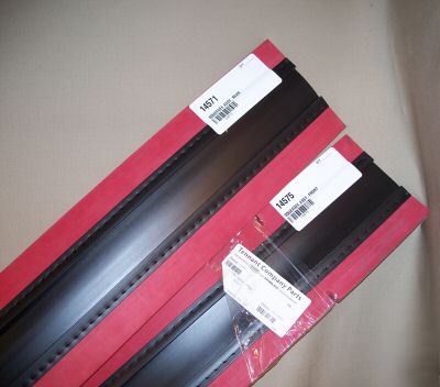 Tennant floor sweeper squeegee front back 14571 14575