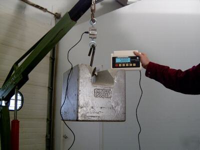 Tension-load cell-digital-hanging crane scale 2000LBS