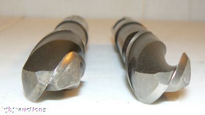 2 weldon milling cutters 2 flute end mills 1