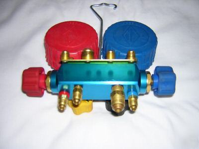 Imperial hvac 4-valve manifold