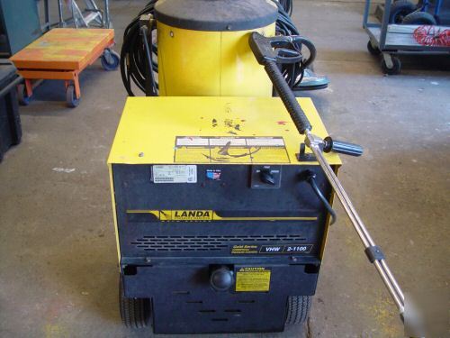 Landa steam cleaner 1000 psi pressure washer vhw 2-1100