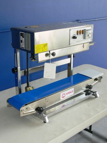 Apolo S700 - continuous vertical band sealer - inox