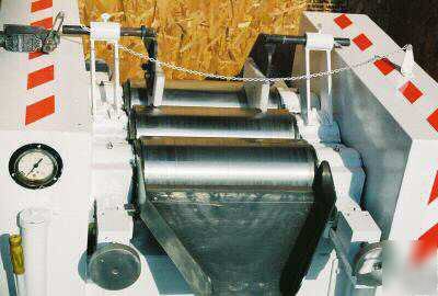Charles ross three roll stainless steel mill 