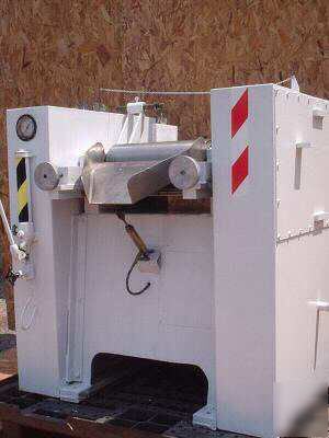 Charles ross three roll stainless steel mill 