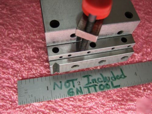 Grind cube clmp machinist/toolmaker, hardened #10X32-18
