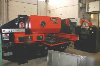 New amada pega 345 king cnc turret punch press, 1987