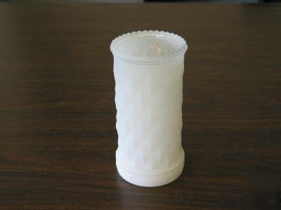 New frosted white spectrum candle 6 pack