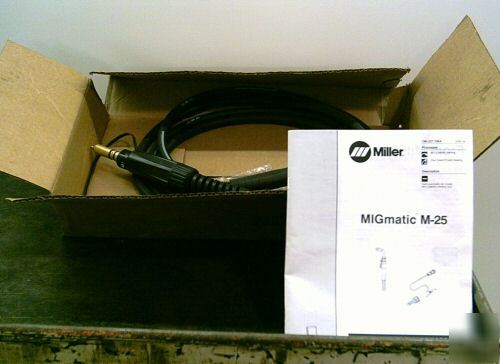 New in box miller migmatic m-25 welding gun no 