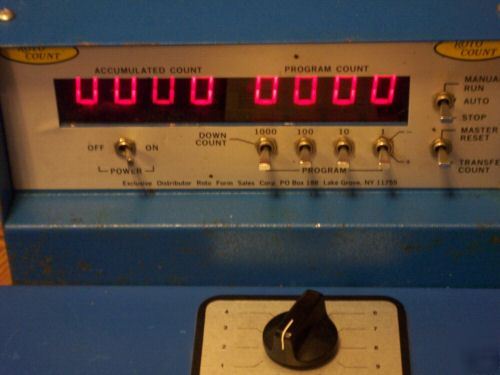 Roto ii 2 form lead former model 151 used 