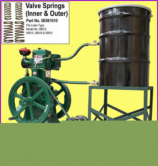 Valve springs for listeroid diesel generator 