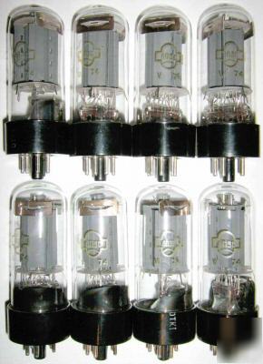 6L6 / 6P3S beam tetrode tubes lot of 8
