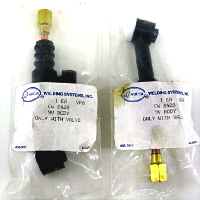New radnor 9V 125 amp air cooled tig body lot of 2 