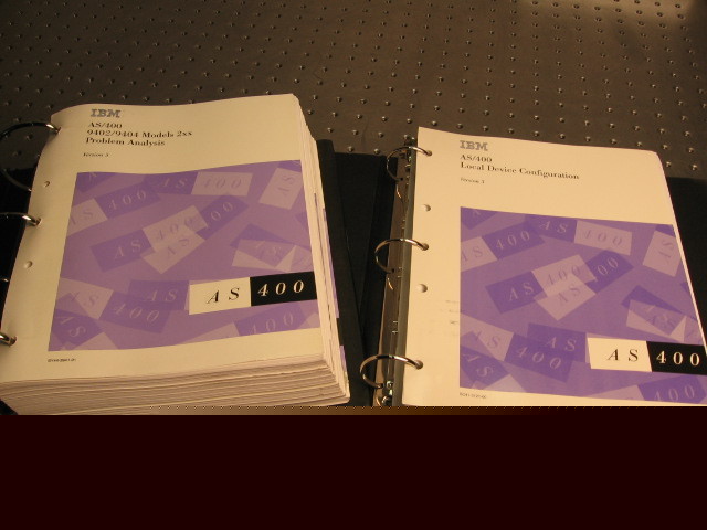 G27533 ibm as/400 version 3 manuals