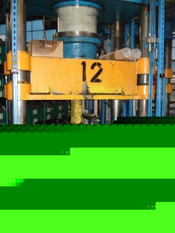 Lawton 300 ton 4-post hydraulic press