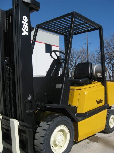 03' yale GLP050 5000LB lift truck fork forklift hilo 