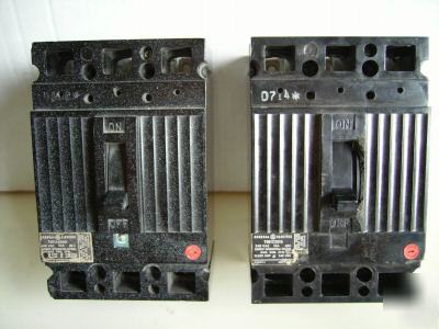 2 ge 3P 480 & 240V 60A & 15A TED134060 TEB132015