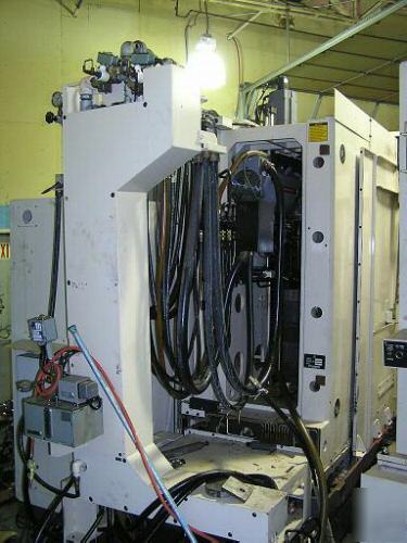 2 - mitsubishi m-H50C cnc horizontal mill, 60 atc, 1989