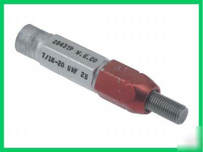 7/16-20 unf 2B nogo thread gage - w.g.co.