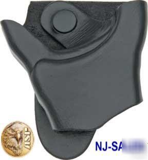 Asp police investigator leather hinged handcuff case