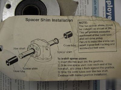 Bosch (3 842 503 063B) 40-1 ratio gear speed reducer