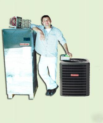 Goodman complete split-system, 4 ton, 13 seer
