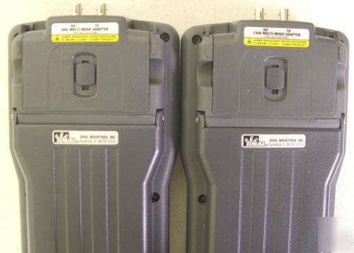 Ideal lantek 7 750MHZ CAT6 & multimode cable certifier