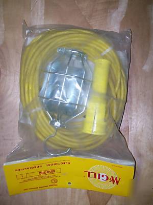 Mcgill 6050-srg extension trouble light 50' 16/3 nip