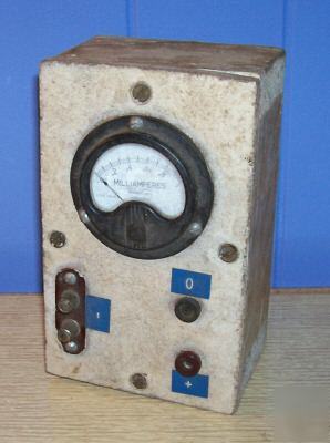 Milliamperes guage meter testing thing? parts?