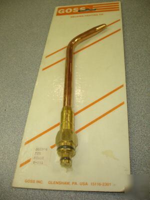 Purox welding nozzle size 6 for W201 torch goss $39 