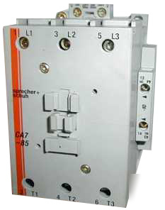 Three pole contactor with ac coil, CA7-72-10