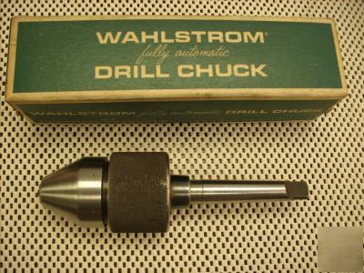 Wahlstrom automatic drill chuck