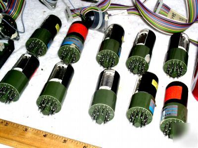 10 hamamatsu photomultiplier tube tubes sockets cables