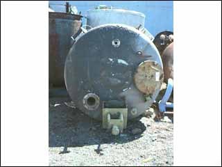 1100 gal nooter mixing tank, 304 s/s, coil - 15050