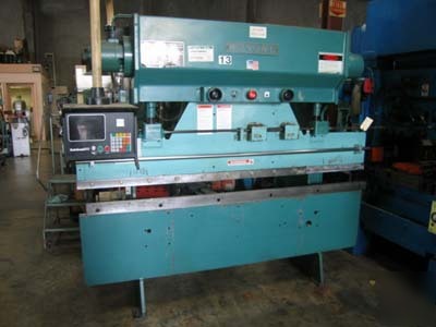 40TN press brake, wysong h-4096 