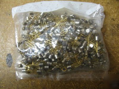 500PCS p/n 2N2907A ; metal transistor mfg:philips