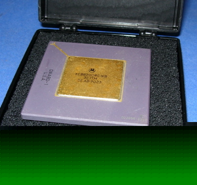 Cpu XC88200RC16B motorola vintage ic gold plcc