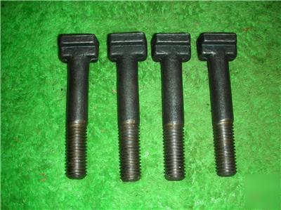 Forged t slot bolt hold down setup milling machining te