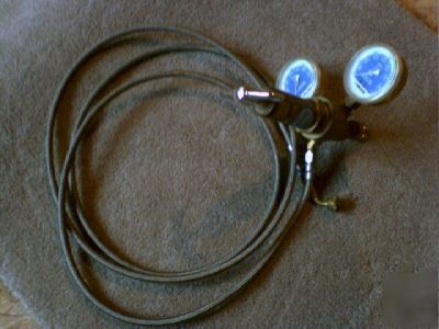 Linde inert gas / air regulator
